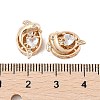 Rack Plating Brass Micro Pave Cubic Zirconia Beads KK-F879-01G-02-3