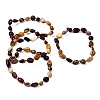 Natural Mookaite Beads Bracelets GG-CBA05D5-02A-01-4