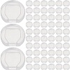 SOFPLATE 120Pcs Comfort Silicone Earring Pads KY-SP0001-04-1