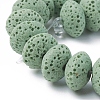 Natural Lava Rock Beads Strands G-F671-01B-06-3