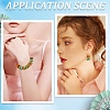 160Pcs 8 Colors Acrylic Imitation Gemstone Beads MACR-YW0004-87-6