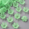 Frosted Acrylic Bead Caps MACR-S371-07A-733-1