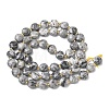 Natural Map Stone Beads Strands G-K389-B84-01-3