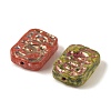 Baking Paint Glass Beads DGLA-G004-02C-2