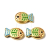 Baking Paint Glass Enamel Beads GLAA-B035-01B-1
