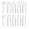 100ml PE Plastic Empty Refillable Flip Cap Bottles MRMJ-WH0037-13C-1