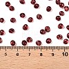 6/0 Baking Paint Transparent Fringe Glass Seed Beads X1-SEED-N006-06D-4