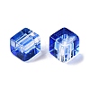 Baking Paint Transparent Glass Beads LS-DGLA-N005-01A-02-3