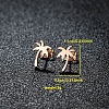 201 Stainless Steel Stud Earrings FS-WGB18B1-31-1