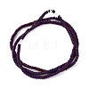 Electroplated Non-magnetic Hematite Beads Strands G-P571-A01-01G-2