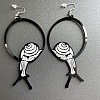 Acrylic Dangle Earrings FS-WG2019C-02-1