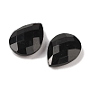 Natural Obsidian Cabochons G-C146-05K-2