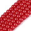 Baking Paint Glass Pearl Beads Strands DGLA-ZX001-05B-19-1