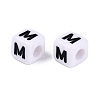 Opaque Acrylic Beads SACR-N020-04A-M-3