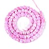 Anti-Tarnish Electroplate Glass Beads Strands GLAA-T025-4mm-10G-2