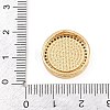 Brass Micro Pave Cubic Zirconia with Enamel Beads KK-L275-61G-01-3
