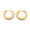 Tarnish Resistant 202 Stainless Steel Huggie Hoop Earrings EJEW-O087-08O-G-1