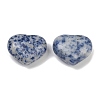Heart Natural Blue Spot Jasper Palm Stones G-C186-02J-1