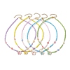 Glass Necklaces NJEW-JN04795-1