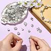 100Pcs 10 Styles Tibetan Styles Alloy Beads FIND-CJ0006-03-5
