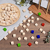 Unfinished Pine Woods Block DJEW-SP0001-53A-4