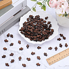 150Pcs Natural Wooden Beads WOOD-SC0001-47-3