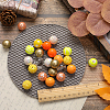 50Pcs 10 Style Thanksgiving Day Theme Acrylic Beads SACR-SC0001-21-3