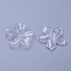 Flower Acrylic Beads X-PL670Y-1-2