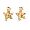 304 Stainless Steel Pendants STAS-L317-08G-1