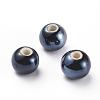 Handmade Porcelain Beads PORC-D001-12mm-23-1