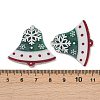 Christmas Themes Opaque Printed Acrylic Pendants LS-OACR-B037-01-3