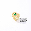 Brass Rhinestones Finger Rings for Women KK6620-1-1
