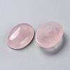 Natural Rose Quartz Cabochons X-G-L553-41-3