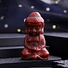 Natural Red Jasper Carved Buddha Statue PW-WG52812-16-1