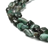 Natural Emerald Beads Strands G-P497-01E-15-4