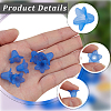 150Pcs Transparent Acrylic Beads OACR-PA0002-05A-7