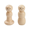 Unfinished Wooden Peg Dolls Set PW-WGFF26E-01-6