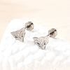 304 Stainless Steel Stud Earrings EJEW-H161-01P-A-2