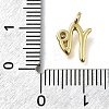 Brass Micro Pave Cubic Zirconia Pendants KK-B132-12G-N-3