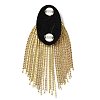 Detachable Iron Tassel Epaulettes FIND-WH0037-28G-2