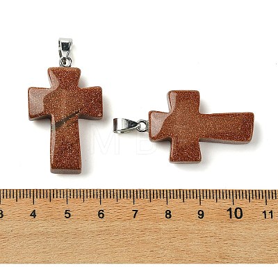 Synthetic Goldstone Pendants GG-K002-11M-1