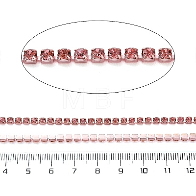 Iron Rhinestone Cup Chains CH-A008-01E-1