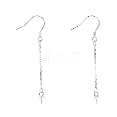 925 Sterling Silver Earring Hooks Findings STER-I014-26S-1