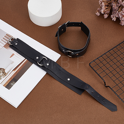 PU Leather Waist Harness Belts for Men DIY-WH0899-758-1-1