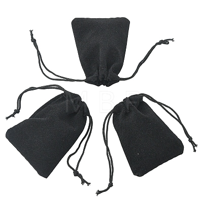 Rectangle Velvet Jewelry Drawstring Bags TP-YW0001-02-1