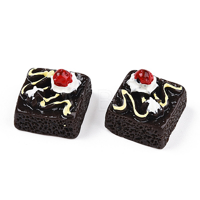 Square Cake Resin Decoden Cabochons CRES-R183-21B-1