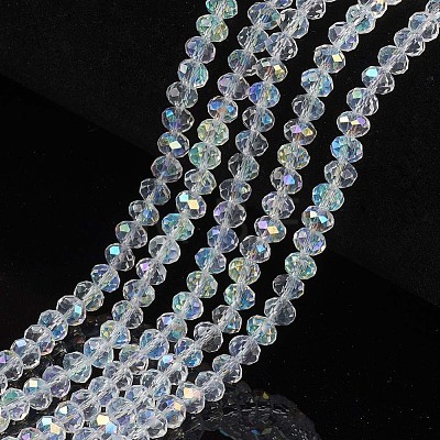 Electroplate Glass Beads Strands LS-EGLA-A044-T4mm-L19-1