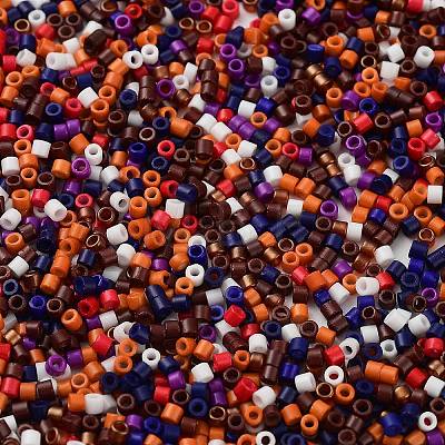 Baking Paint Glass Seed Beads SEED-S042-05B-49-1