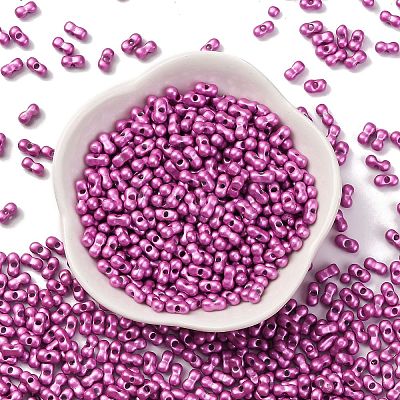 Baking Paint Glass Seed Beads SEED-L011-12A-12-1