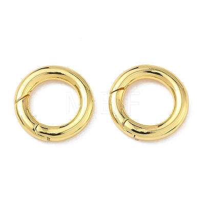 Brass Spring Gate Rings KK-H523-07A-G-1